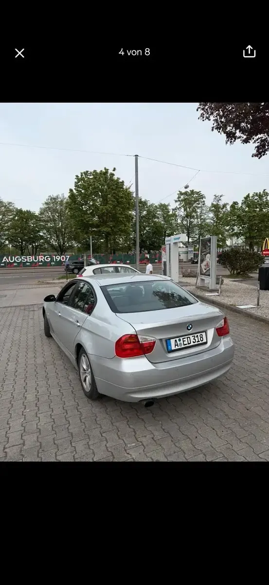 Gebraucht BMW 318 130 PS (95 kW) 2007 Silber Limousine