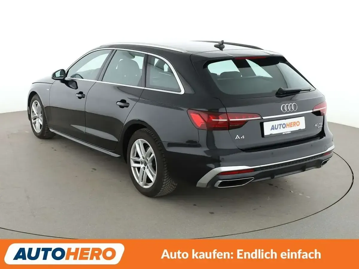 Gebraucht Audi A4 S-Line 190 PS (139 kW) 2020 Schwarz Kombi
