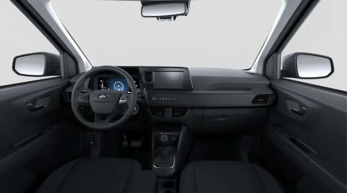Neu Ford Courier Trend 125 PS (91 kW) 2026 Weiß Van / Kleinbus