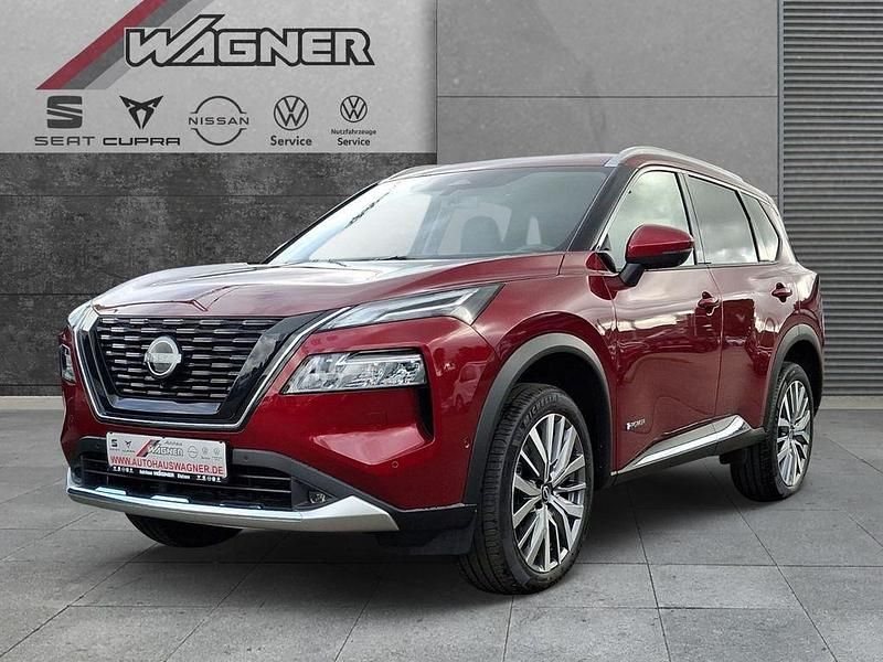 Rot Neu 2025 Nissan X-Trail Tekna SUV | 49.590 € - Bild 1/4