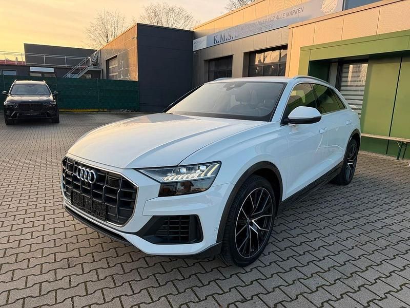 Gebraucht Audi Q8 S-Line 286 PS (210 kW) 2018 Gletscherweiss SUV