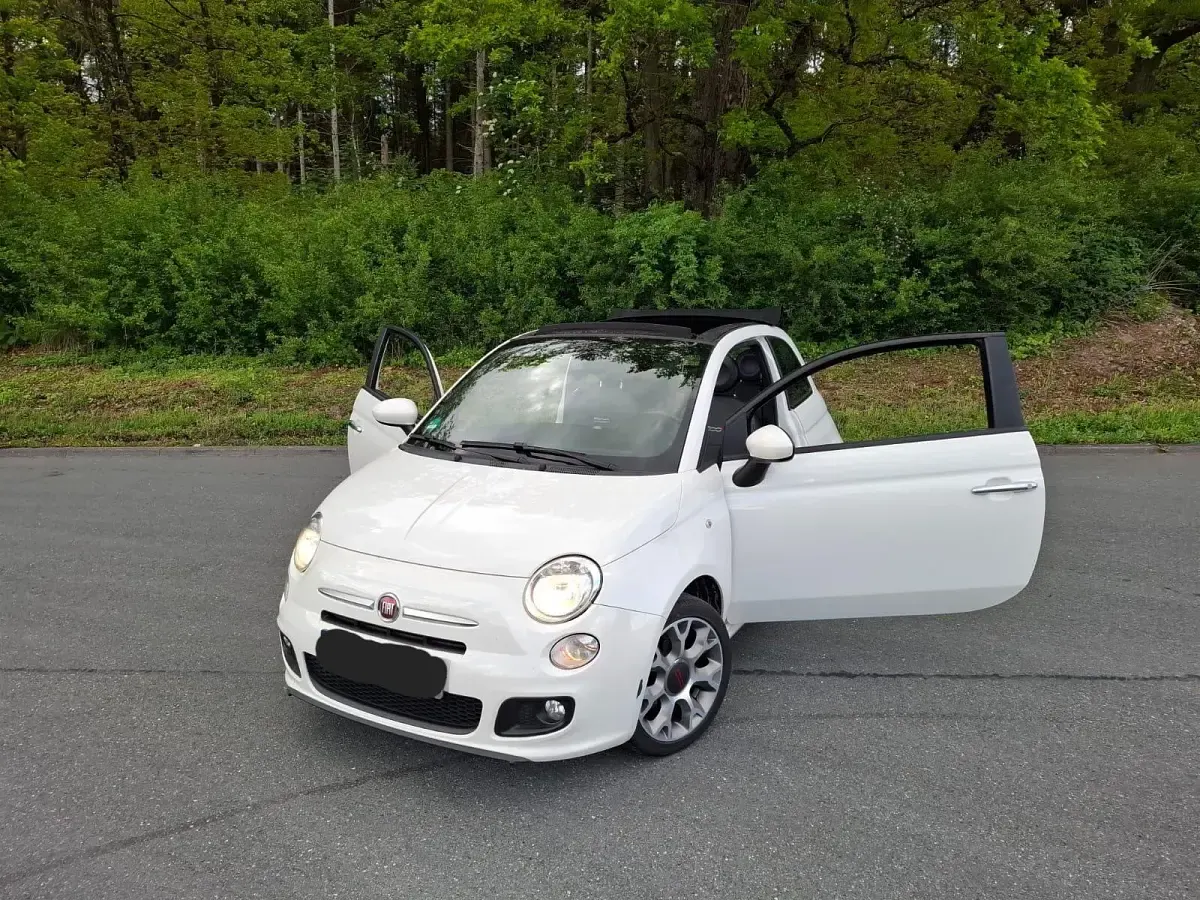 Gebraucht Fiat 500 69 PS (50 kW) 2015 Weiß Cabrio