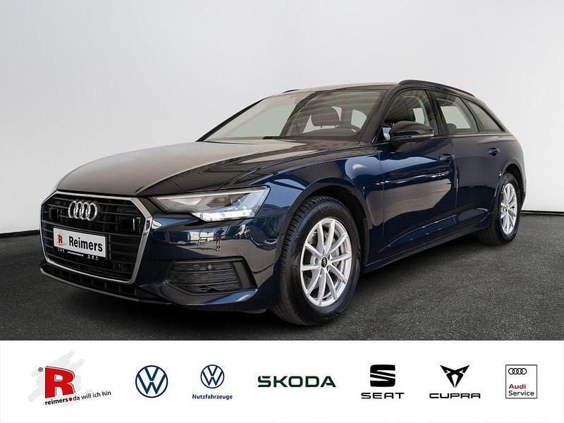 Blau Gebraucht 2022 Audi A6 Basis Kombi | 34.990 € (Guter Preis) - Bild 1/4