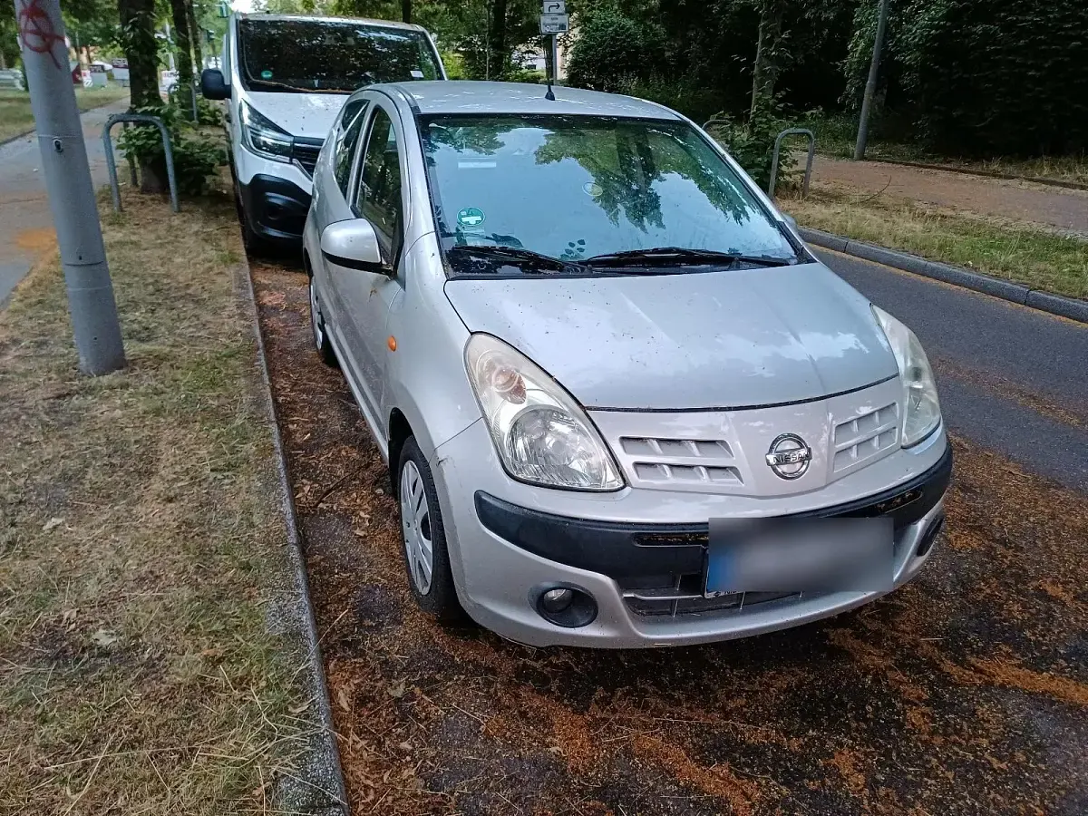 Gebraucht Nissan Pixo 68 PS (50 kW) 2008 Grau Kleinwagen