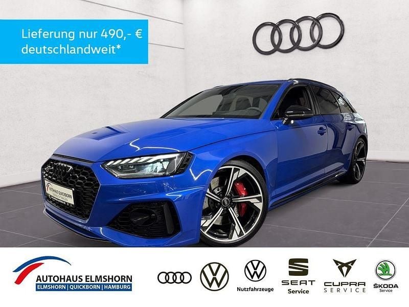 Nogaroblau audi exclusive Gebraucht 2022 Audi RS4 Sport Kombi | 62.910 € (Superpreis) - Bild 1/4