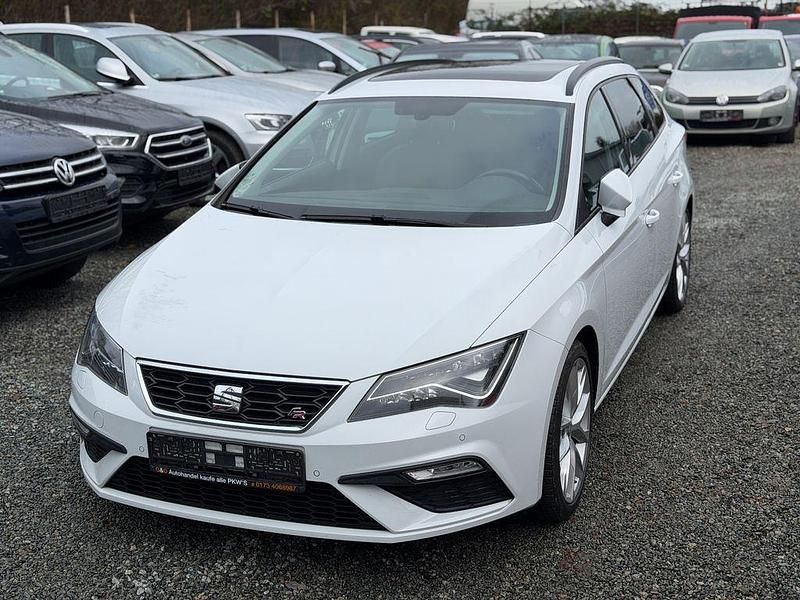 Weiß Gebraucht 2017 Seat Leon ST FR Kombi | 13.999 € (Guter Preis) - Bild 1/4