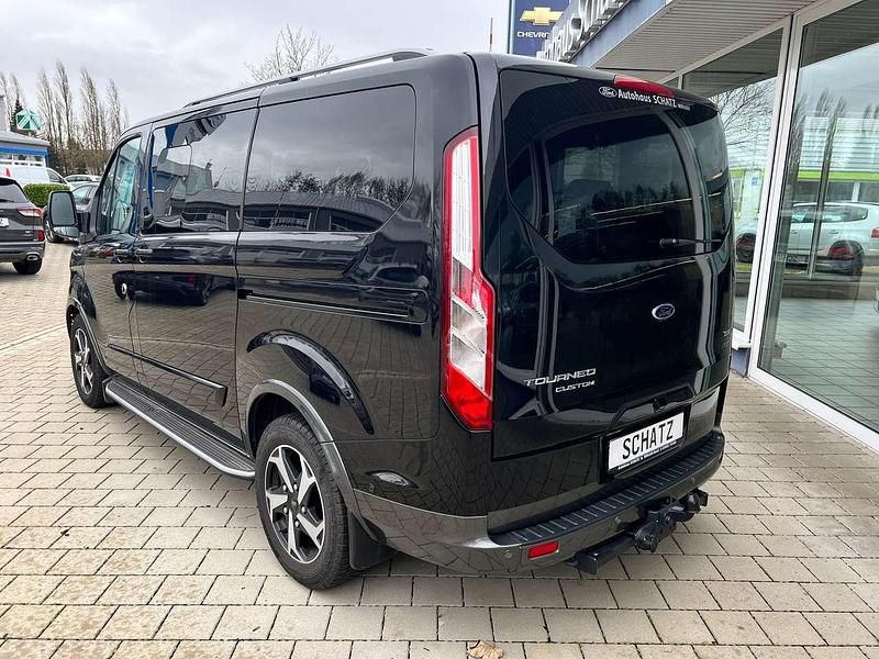 Gebraucht Ford Tourneo Custom Active 150 PS (110 kW) 2023 Obsidianschwarz metallic Van