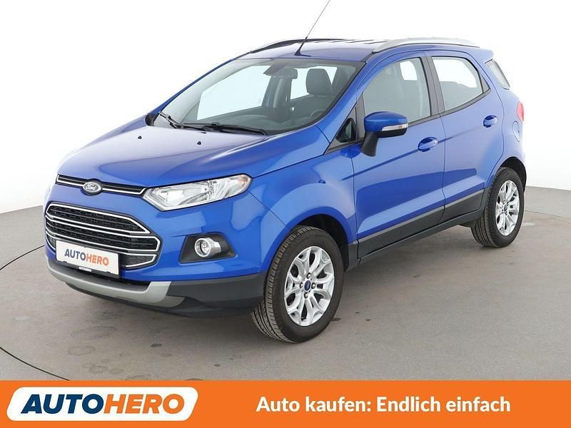 Gebraucht Ford Ecosport Titanium 125 PS (91 kW) 2017 Blau SUV