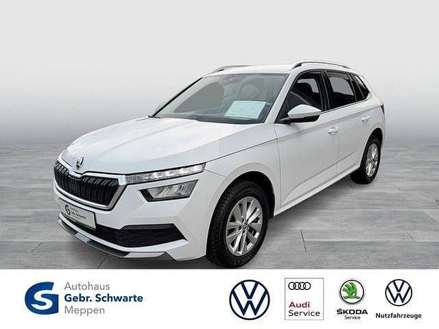 Weiß Gebraucht 2023 Skoda Kamiq Ambition SUV | 18.950 € - Bild 1/4