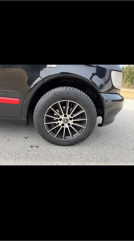 Gebraucht Mercedes V220 122 PS (89 kW) 2001 Schwarz Van / Kleinbus