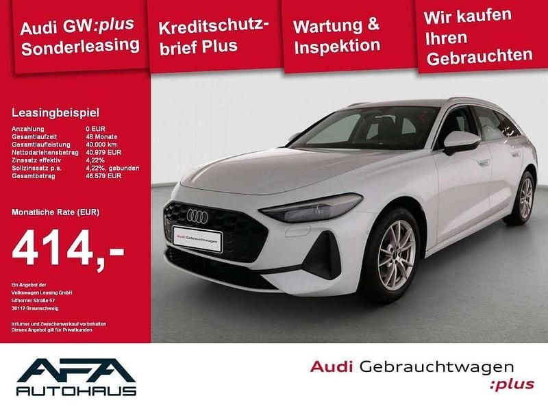 Gletscherweiß metallic Gebraucht 2025 Audi A5 Sport Kombi | 40.977 € (Guter Preis) - Bild 1/4