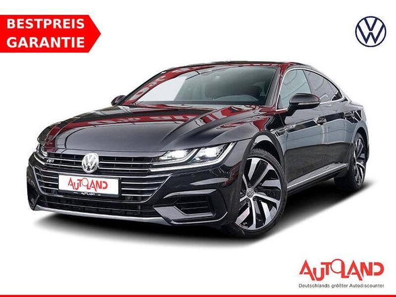 Deep black perleffekt (metallic) Gebraucht 2019 VW Arteon R-line Coupé | 26.990 € (Etwas zu teuer) - Bild 1/4