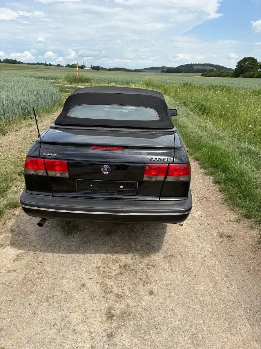 Gebraucht Saab 900 Cabriolet 150 PS (110 kW) 1996 Schwarz Cabrio