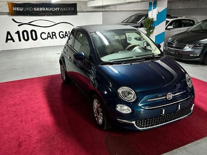 Colore esterno (dipinto di blu Gebraucht 2017 Fiat 500C Lounge Cabrio | 6.499 € (Superpreis) - Bild 1/4