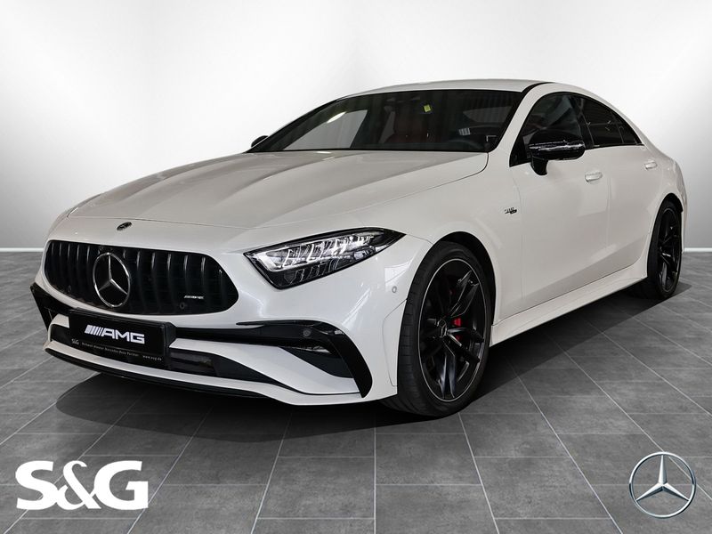 Designo diamantweiß metallic bri Gebraucht 2023 Mercedes CLS53 AMG AMG Coupé | 79.870 € (Fairer Preis) - Bild 1/4