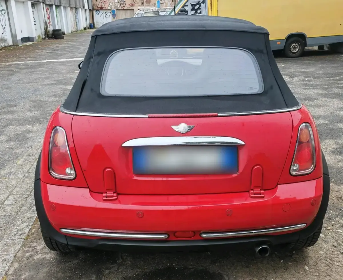 Gebraucht Mini One Cabriolet 90 PS (66 kW) 2007 Rot Cabrio