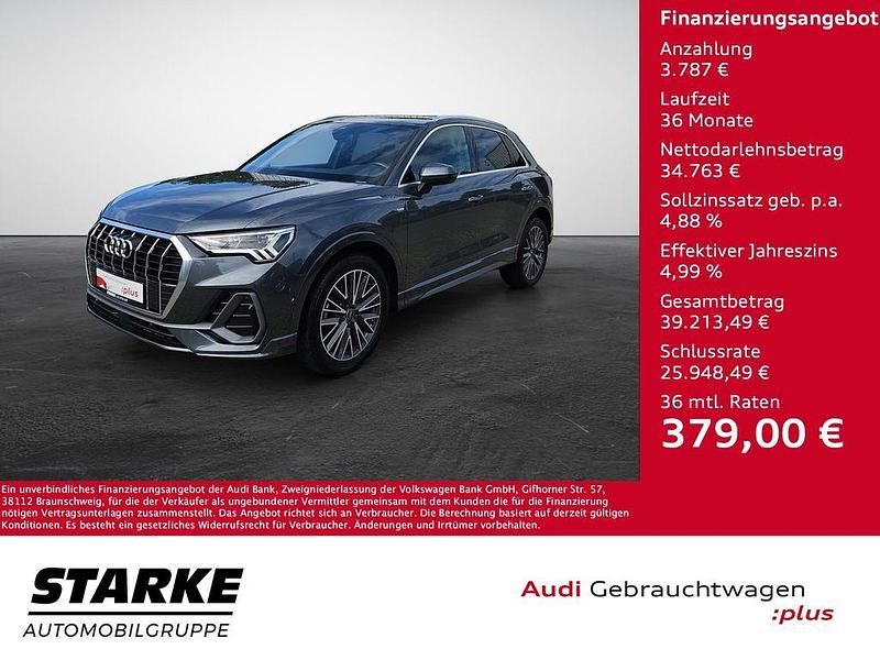 Grau Gebraucht 2023 Audi Q3 S-Line SUV | 38.550 € (Fairer Preis) - Bild 1/4