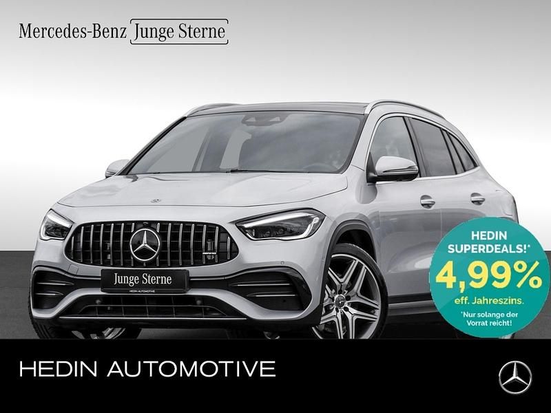Silber Gebraucht 2021 Mercedes GLA35 AMG AMG SUV | 47.490 € (Teuer) - Bild 1/4