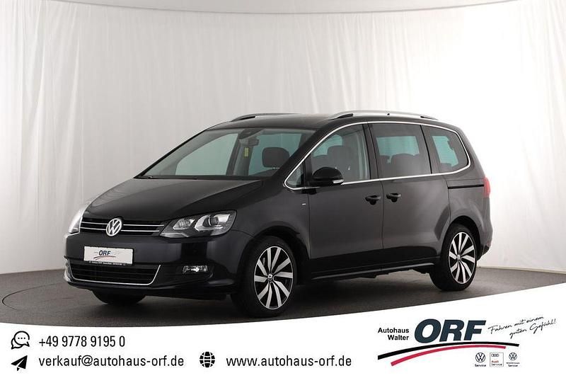 Gebraucht VW Sharan Join 184 PS (135 kW) 2018 Deep black perleffekt Van / Kleinbus