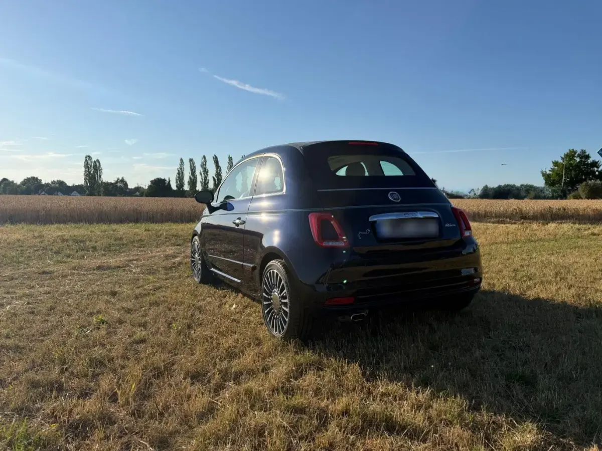 Gebraucht Fiat 500C Riva 95 PS (69 kW) 2017 Blau Cabrio