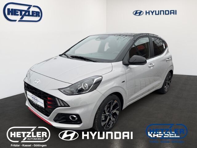 Lumen grey/ phantom black / mi Neu 2025 Hyundai i10 N Line Kleinwagen | 23.990 € (Teuer) - Bild 1/4