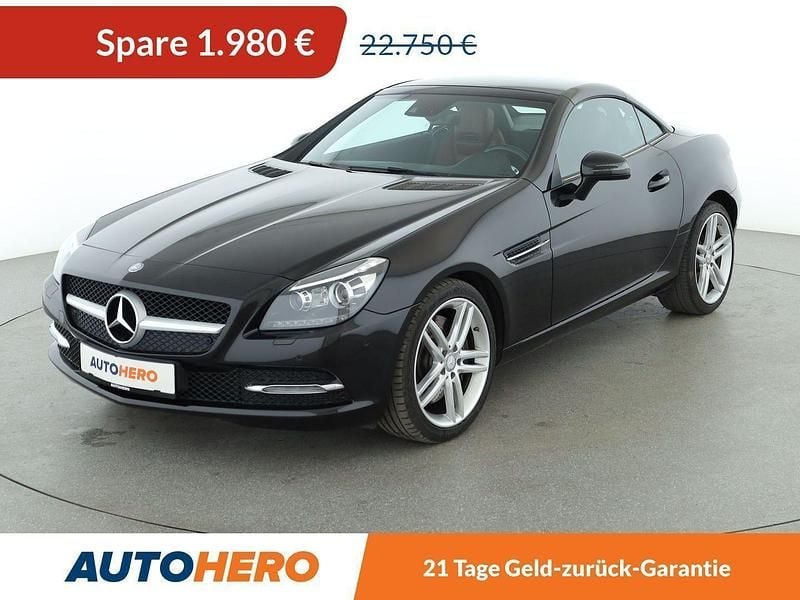 Schwarz Gebraucht 2014 Mercedes SLK250 Cabrio | 20.770 € (Fairer Preis) - Bild 1/3