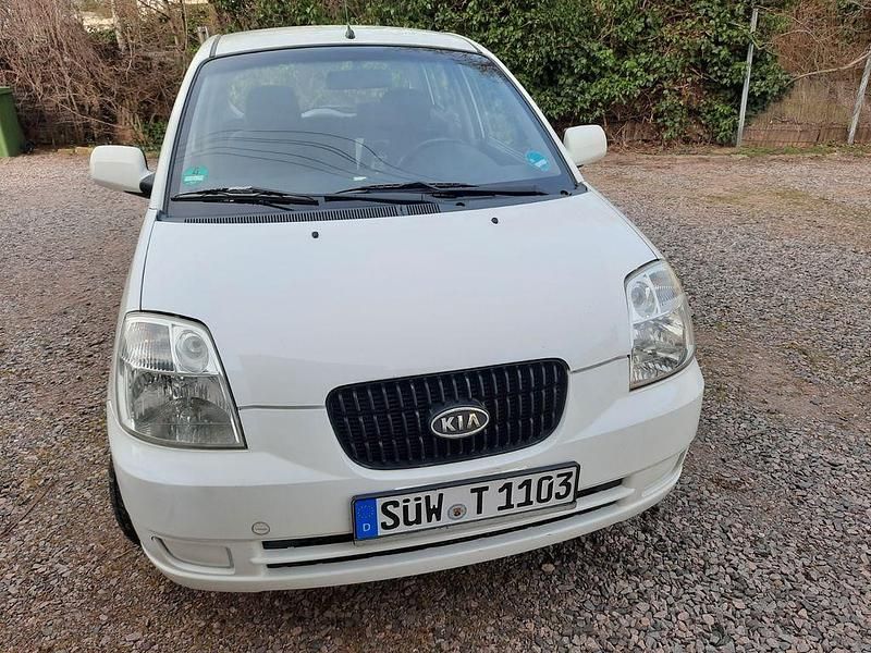 Gebraucht Kia Picanto 65 PS (47 kW) 2004 Weiß Kleinwagen