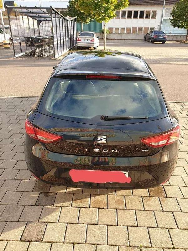 Gebraucht Seat Leon I-Tech 105 PS (77 kW) 2014 Schwarz Kleinwagen