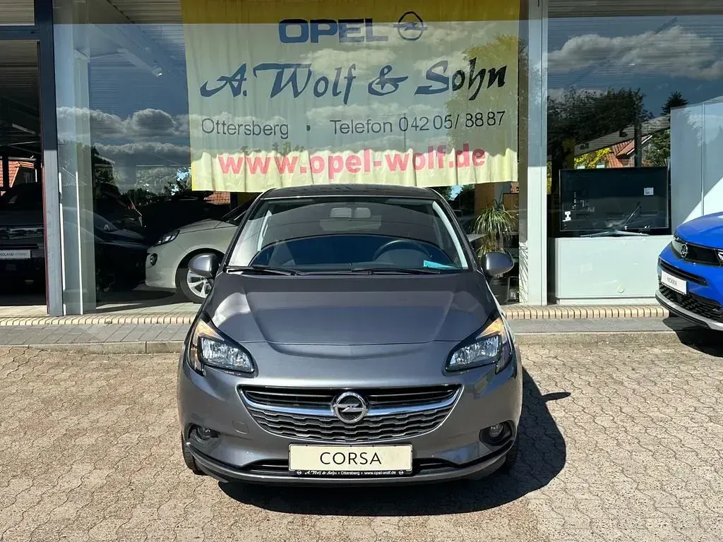 Używany Opel Corsa 90 KM (66 kW) 2017 Szary Hatchback