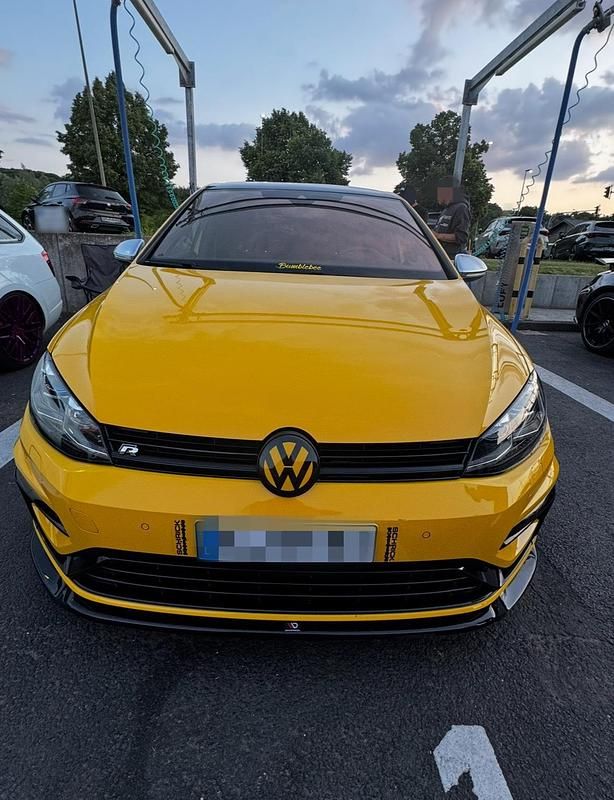 Gebraucht VW Golf VII R 381 PS (280 kW) 2018 Gelb Limousine