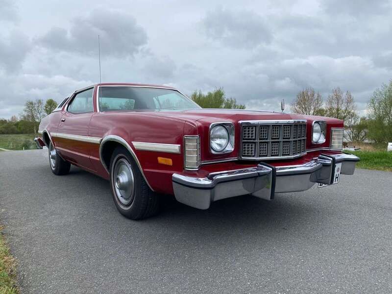 Rot Gebraucht 1976 Ford Torino Coupé | 12.999 € - Bild 1/4
