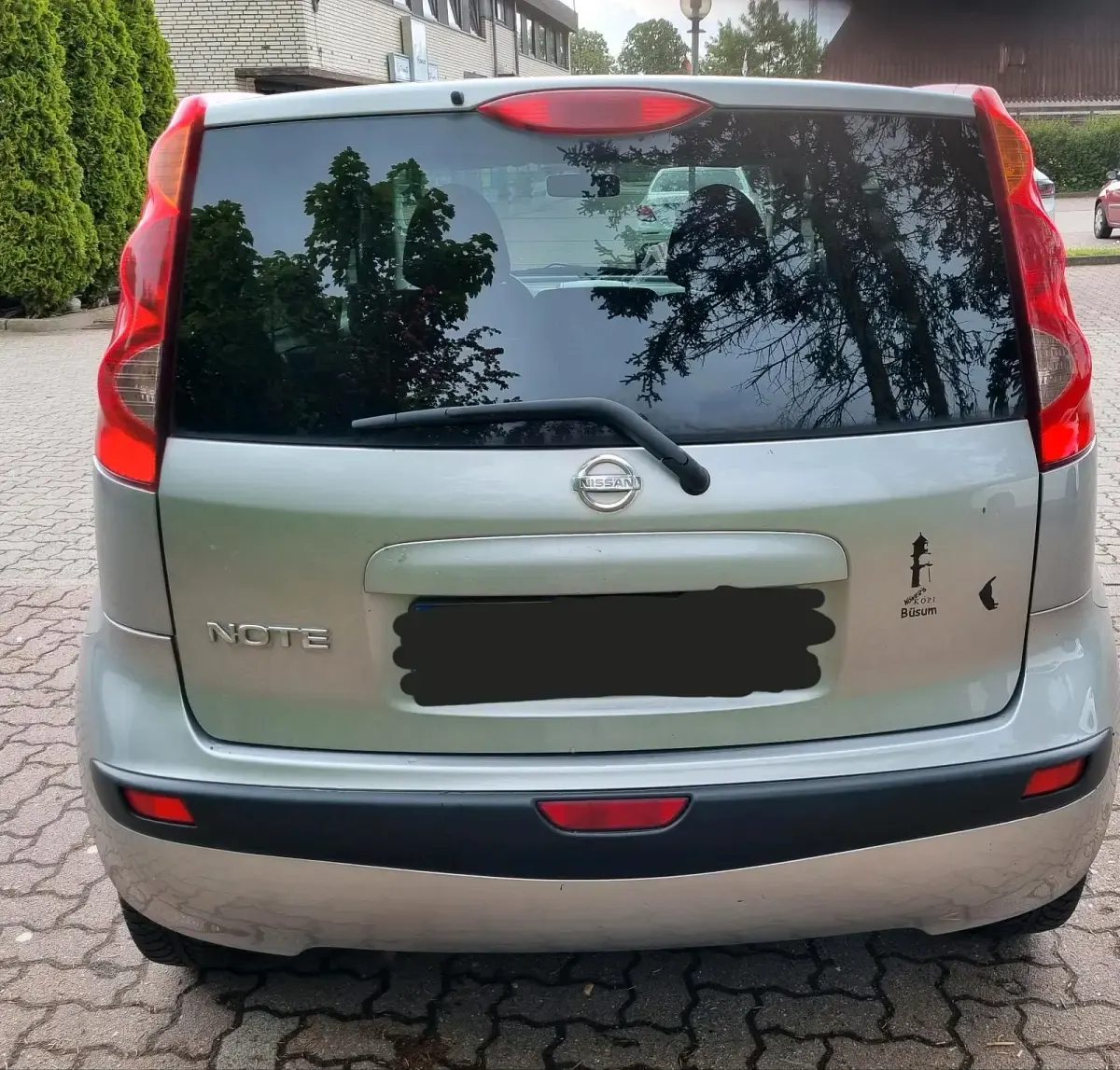 Gebraucht Nissan Note 88 PS (64 kW) 2007 Silber Kleinwagen
