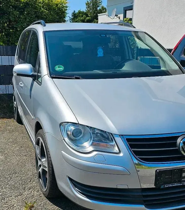 Gebraucht VW Touran 140 PS (102 kW) 2008 Silber Van / Kleinbus