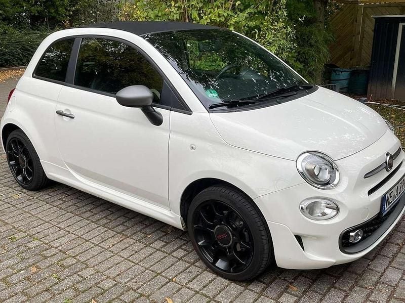 Weiß Gebraucht 2017 Fiat 500C S Cabrio | 8.500 € (Guter Preis) - Bild 1/4