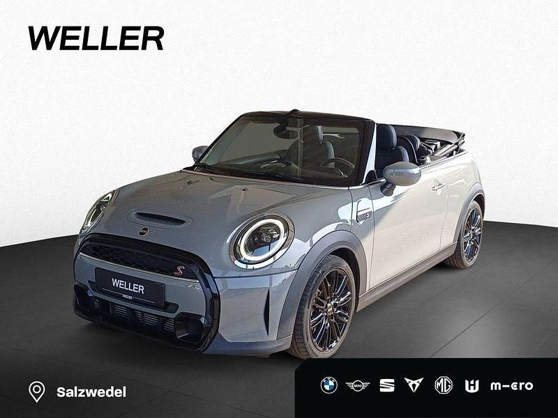 Moonwalk grey (grau) Gebraucht 2021 Mini Cooper S Cabriolet Classic Cabrio | 26.890 € (Guter Preis) - Bild 1/4