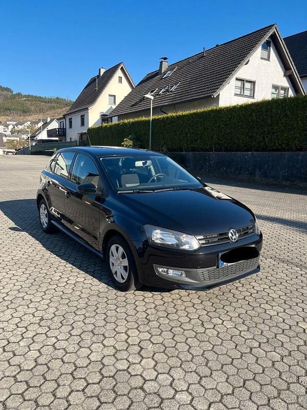 Gebraucht VW Polo Trendline 69 PS (50 kW) 2011 Schwarz Kleinwagen