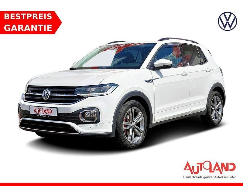 Weiß Gebraucht 2019 VW T-Cross R-line SUV | 22.950 € (Teuer) - Bild 1/4
