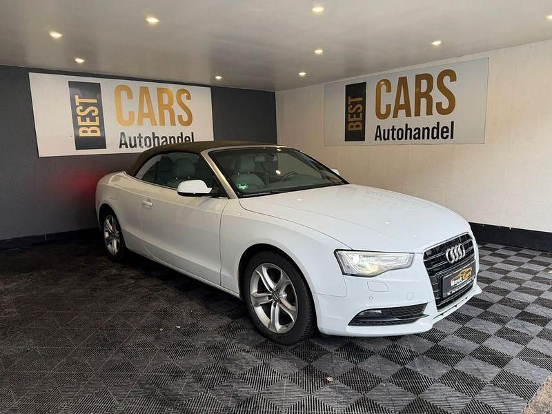 Weiß Gebraucht 2014 Audi A5 Cabriolet Sport Cabrio | 9.500 € (Fairer Preis) - Bild 1/4