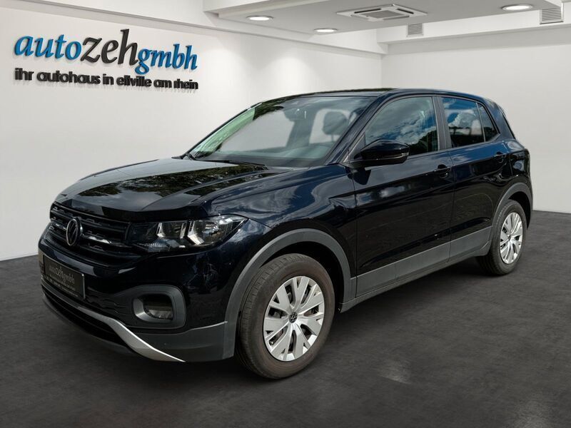 Deep black perleffekt Gebraucht 2021 VW T-Cross Basis SUV | 15.950 € (Fairer Preis) - Bild 1/4
