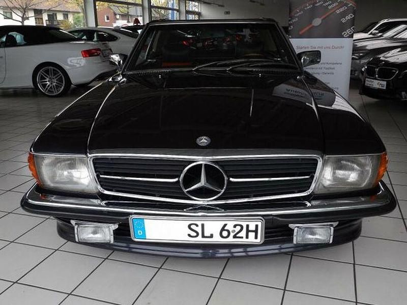 Gebraucht Mercedes SL280 185 PS (136 kW) 1978 Schwarz metallic Cabrio