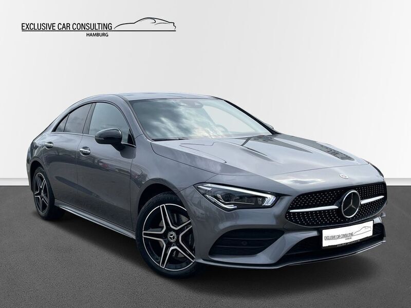 Mountaingrau met. Gebraucht 2024 Mercedes CLA250e AMG line Limousine | 37.990 € (Etwas zu teuer) - Bild 1/4