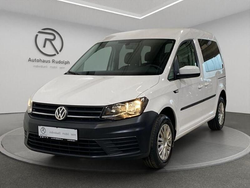 Gebraucht VW Caddy Trendline 102 PS (75 kW) 2019 Weiß Van / Kleinbus