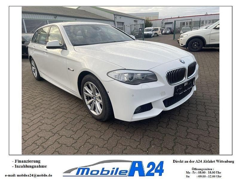 Weiß Gebraucht 2011 BMW 520 M Sport Kombi | 5.799 € - Bild 1/4