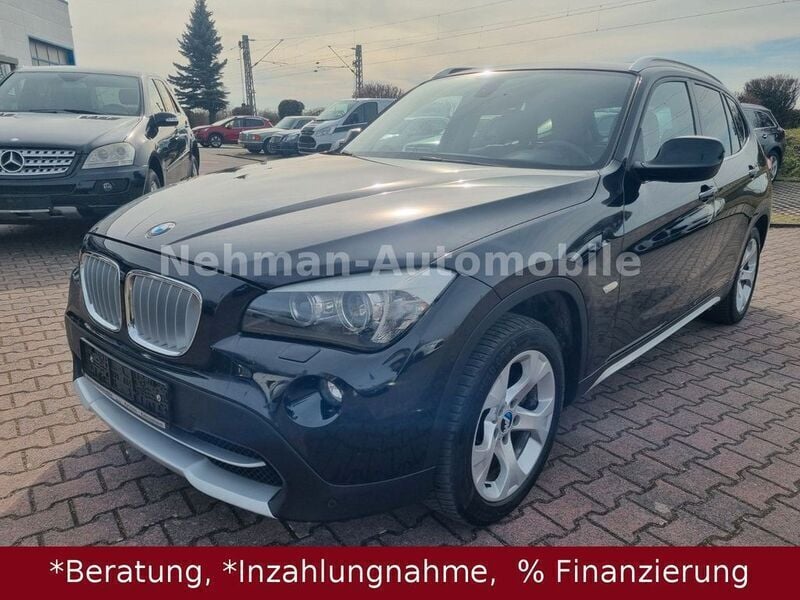 Schwarz Gebraucht 2009 BMW X1 Sport Line SUV | 9.890 € (Fairer Preis) - Bild 1/4