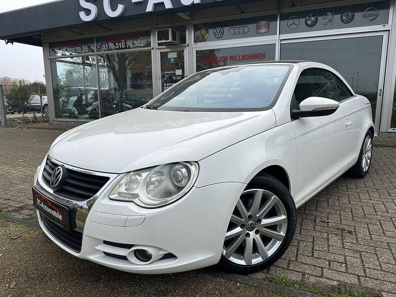 Gebraucht VW Eos 200 PS (147 kW) 2009 Weiß Cabrio
