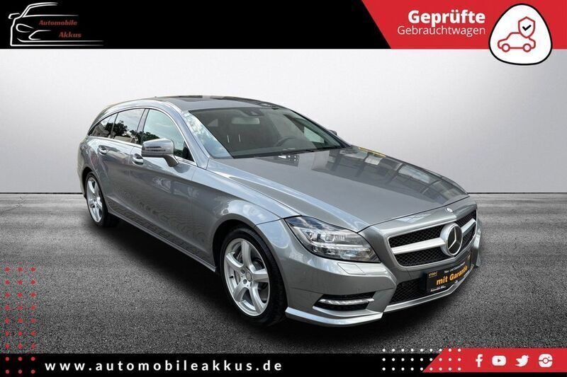 Silber Gebraucht 2013 Mercedes CLS500 Shooting Brake Kombi | 28.999 € (Teuer) - Bild 1/4