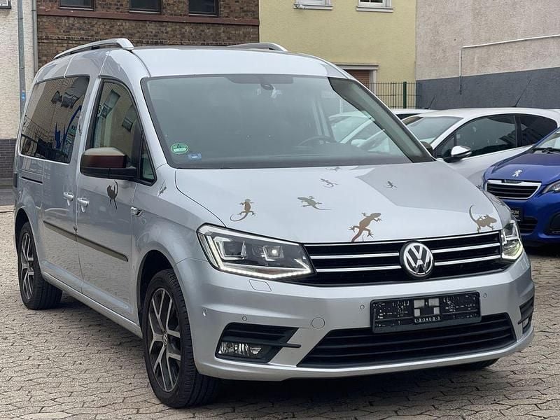 Silber Gebraucht 2015 VW Caddy Maxi Van / Kleinbus | 13.999 € (Superpreis) - Bild 1/4
