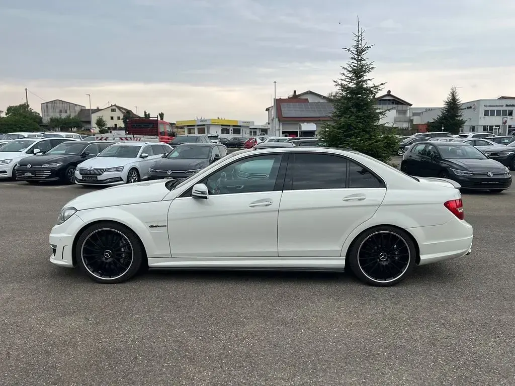 Gebraucht Mercedes C63 AMG AMG 457 PS (336 kW) 2012 Weiß Limousine
