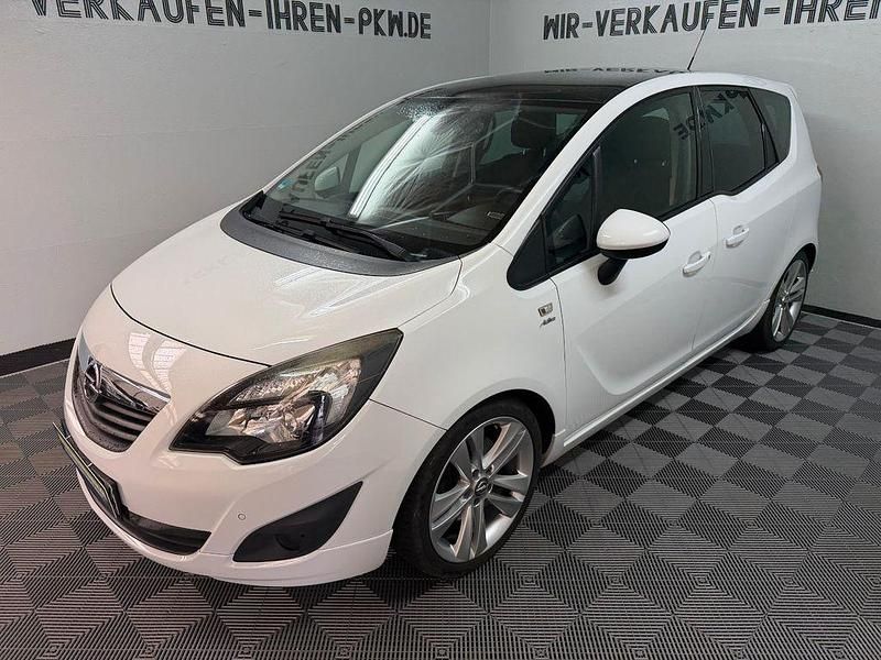 Weiß Gebraucht 2013 Opel Meriva Design Edition Van / Kleinbus | 6.999 € (Fairer Preis) - Bild 1/4