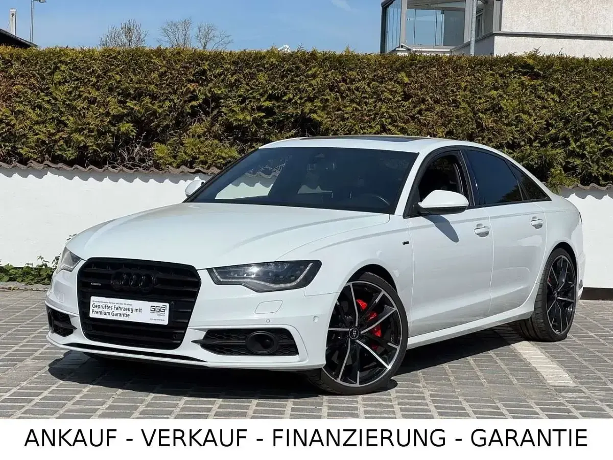 Używany Audi A6 S-Line 313 KM (230 kW) 2014 Biały Sedan/Limuzyna